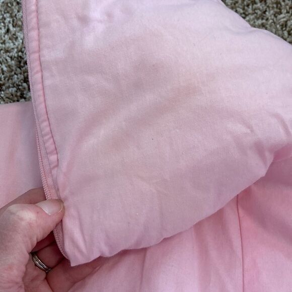 Vintage 80s 90s TidyKins Pink Elephant Pink Snowsuit - Picture 5 of 16